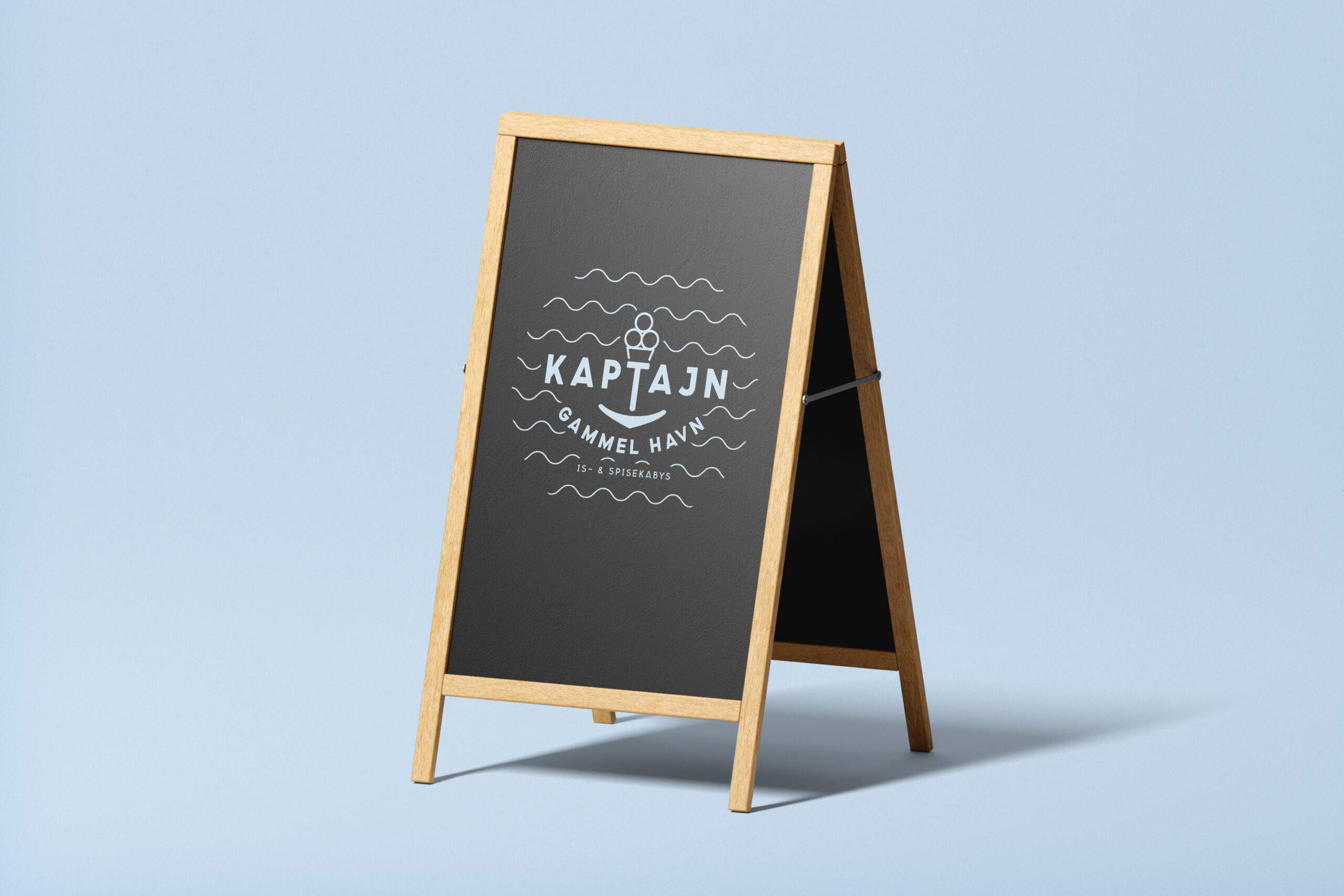 Sandwich Board Mockup